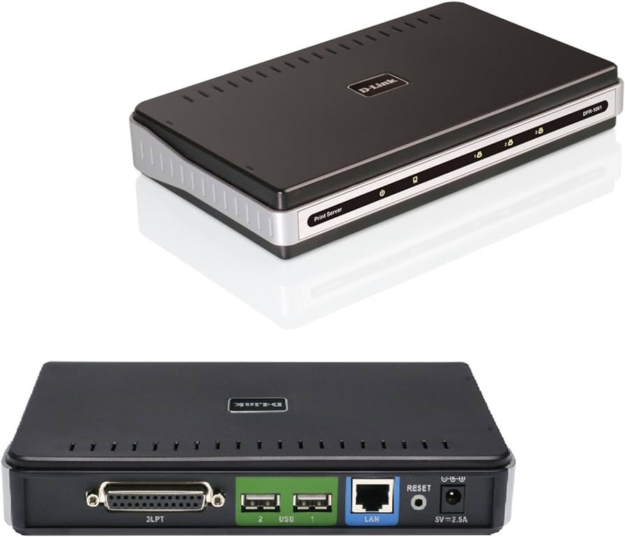 PRINT SERVER DLINK DPR-1061 - 2 USB - 1 PARALELO