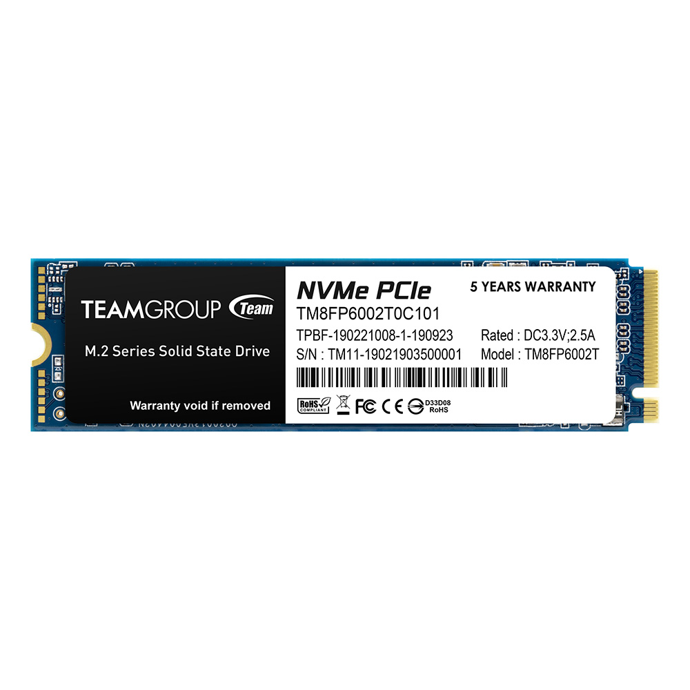 SSD NVME MP33 M.2 PCIE SSD, 512GB, DC +3.3V