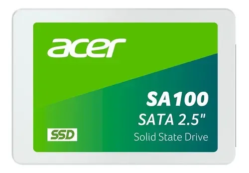 Unidad de Estado Solido Acer SA100, 240GB, 2.5″, SATA lll (6Gb/s)