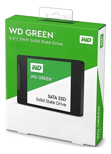 Unidad de estado sólido Western Digital WD Green SATA SSD 2.5- 250 GB, 545 MB/s, 2TPSA4
