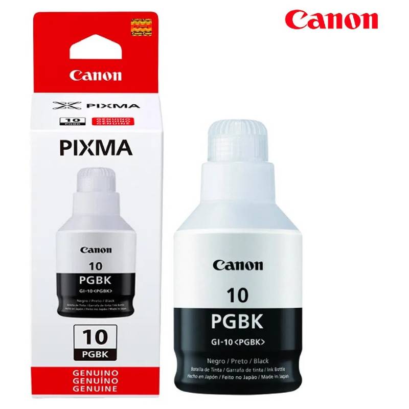 Tinta CANON GI-10 Negro, 170 ml
