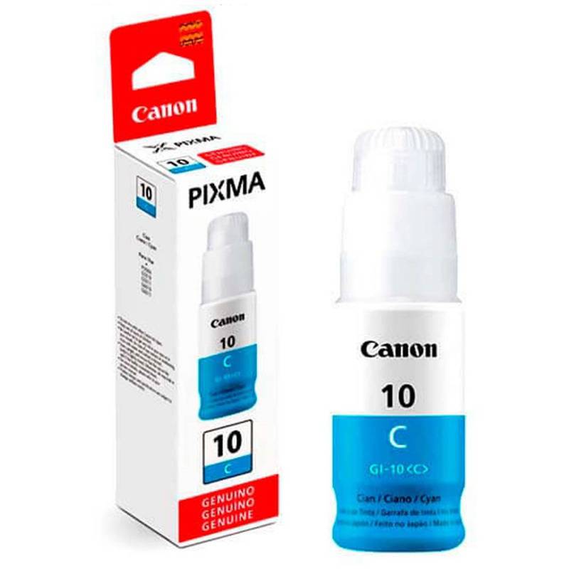 Tinta CANON GI-10 Azul, 70 ml