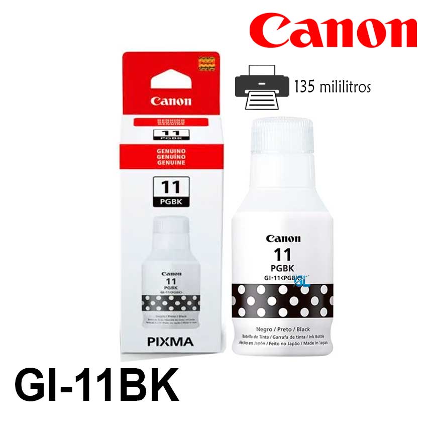 TINTA CANON GI-11 NEGRO, 135ML