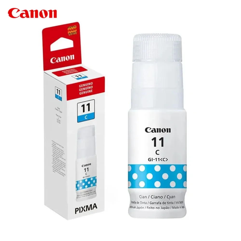 Tinta CANON GI-11 Azul, 70 ml