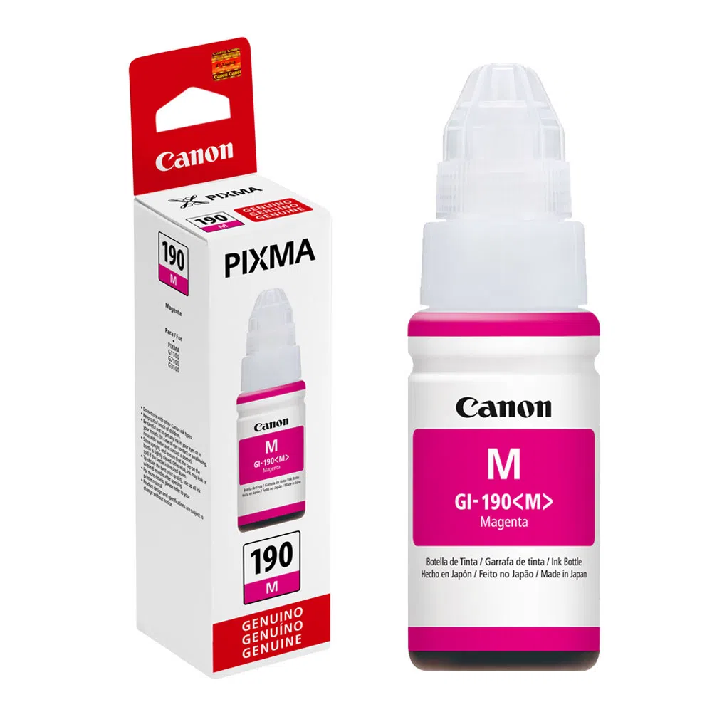 TINTA CANON GI-190 MAGENTA, 70 ML