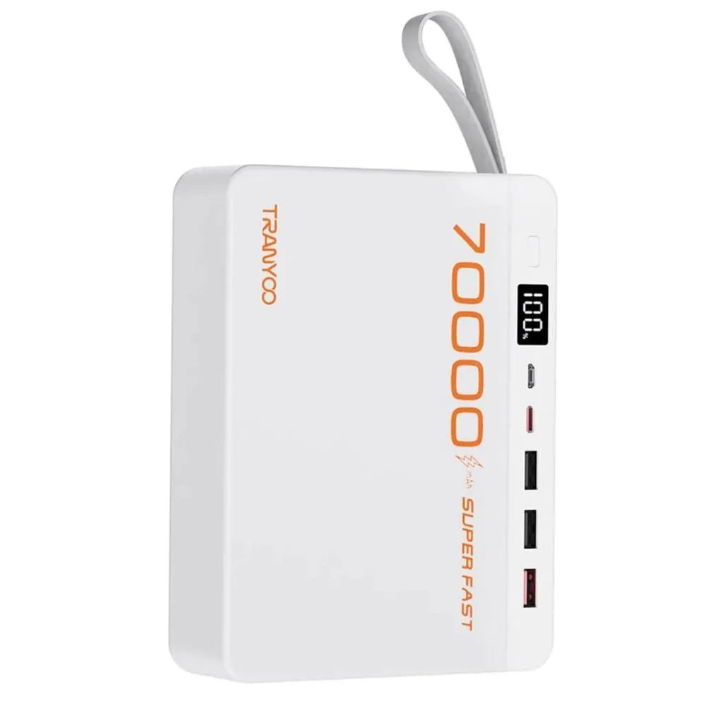 CARGADOR PORTATIL 70000MAH TRANYOO TF17