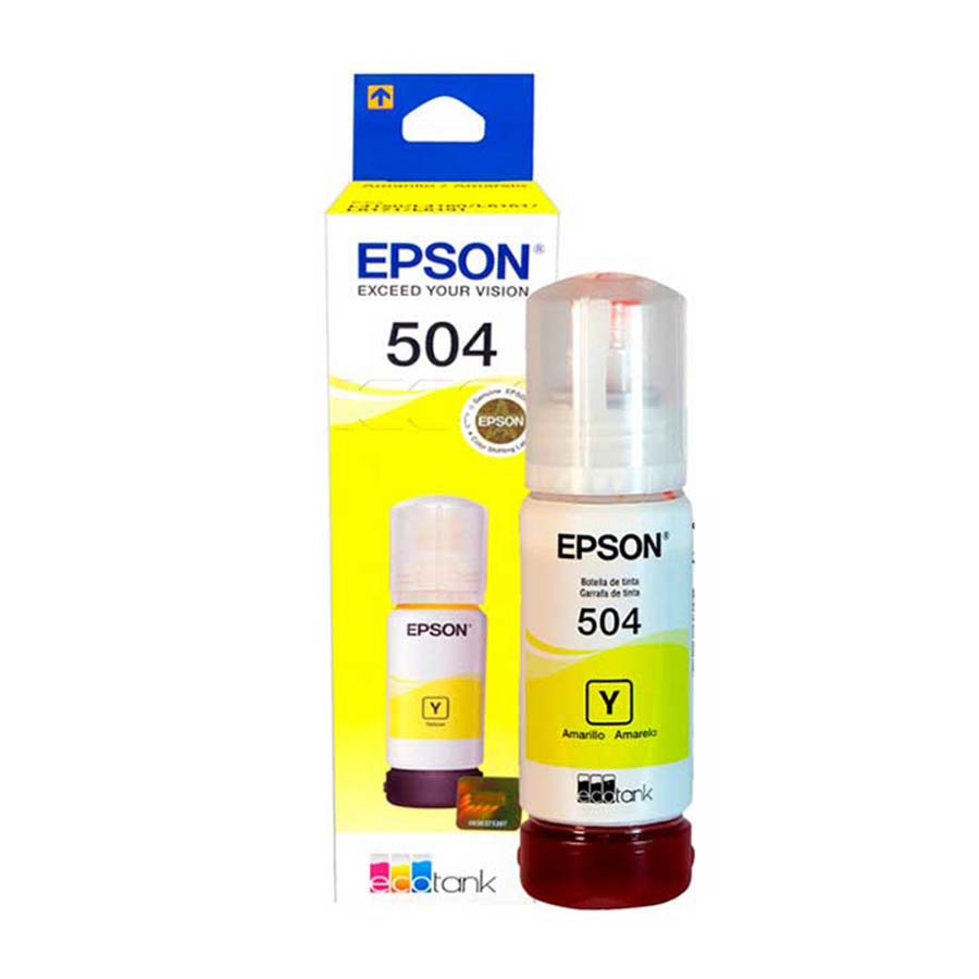 TINTA EPSON 504 AMARILLA, L4150