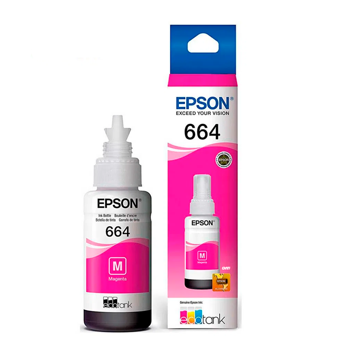 Tinta EPSON 664 Magenta, 70 ml