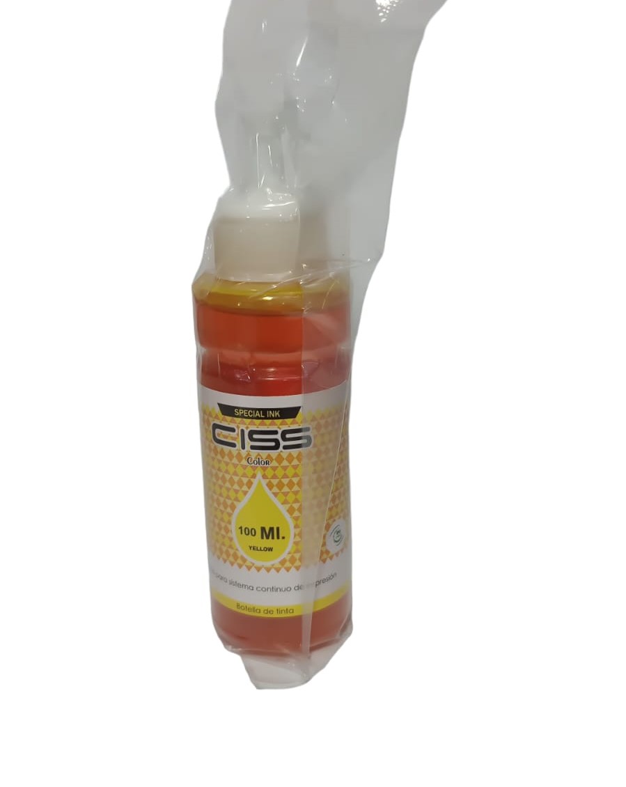 Tinta Compatible EPSON 664 Amarillo, 100 ml