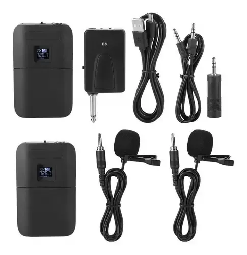 KIT MICROFONO INALAMBRICO ( 2 MICROFONOS) XYE8