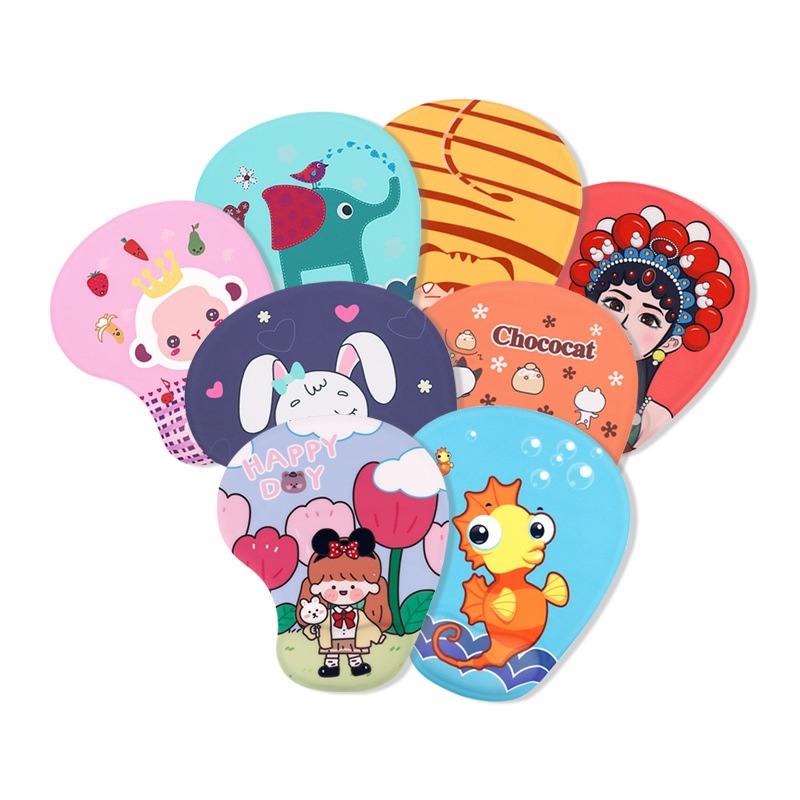 PAD MOUSE CON PROTEJE MUÑECA Y DIBUJO
